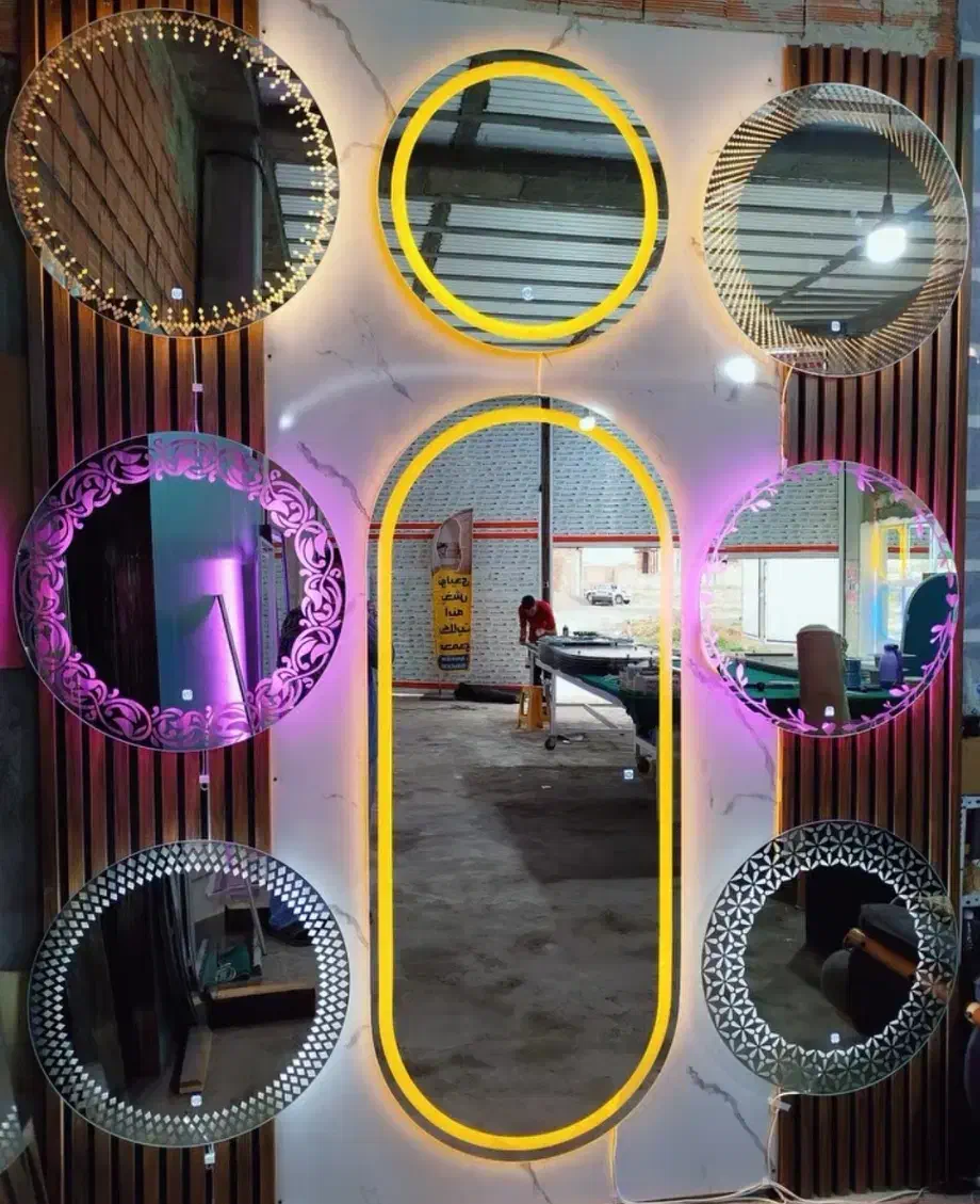 آینه قدی بکلایت لمسی دیواری|آینه|ارومیه, |دیوار