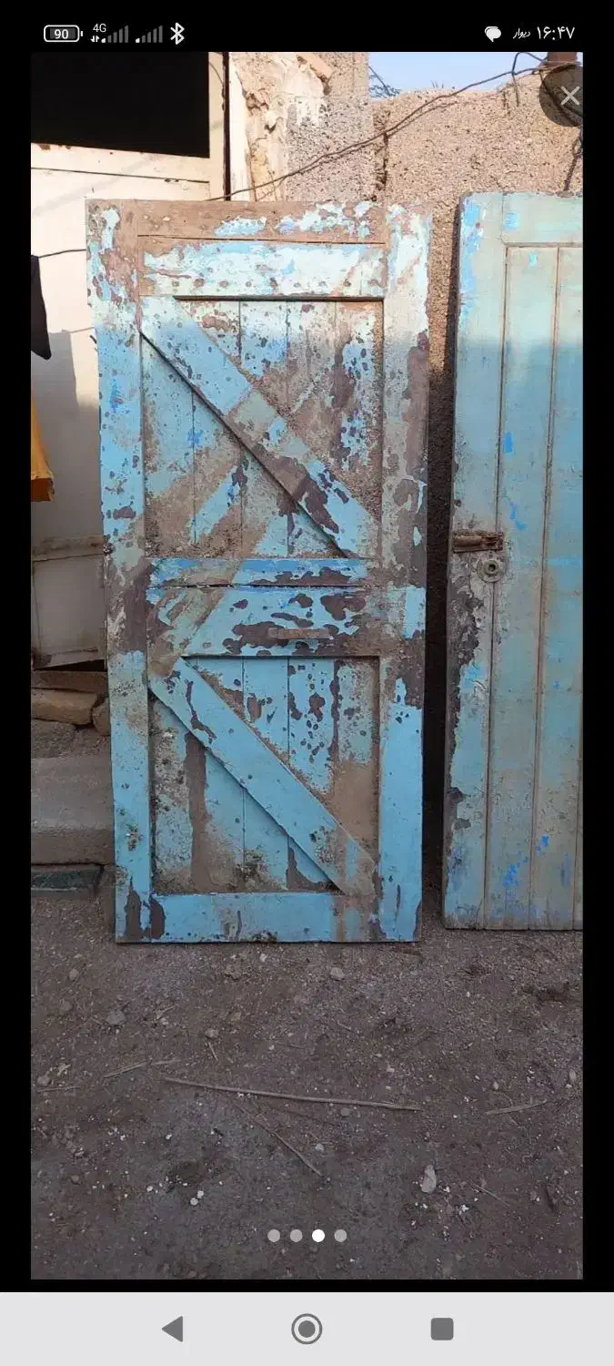 درب چوبی نشتری|مصالح و تجهیزات ساختمان|خرمشهر, |دیوار