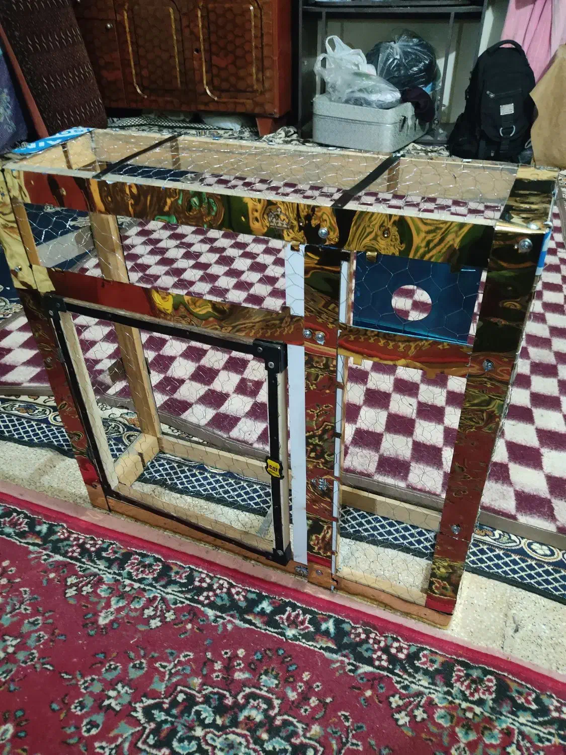 گنجه کبوتر دست ساز|لوازم جانبی حیوانات|شیراز, سیاه سنگ|دیوار