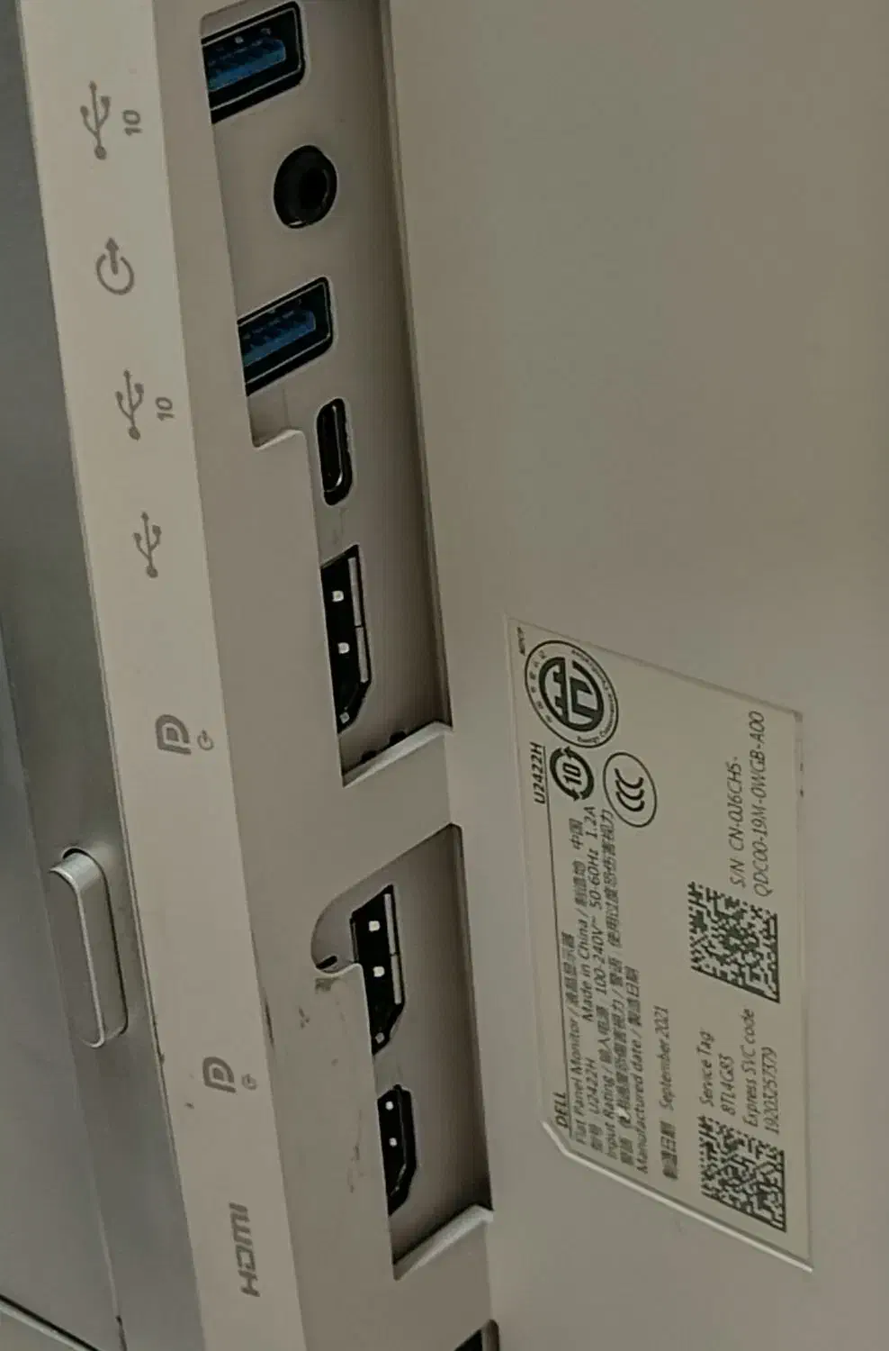 مانیتور Dell U2422H دارای گارانتی|قطعات و لوازم جانبی رایانه|کرمان, |دیوار