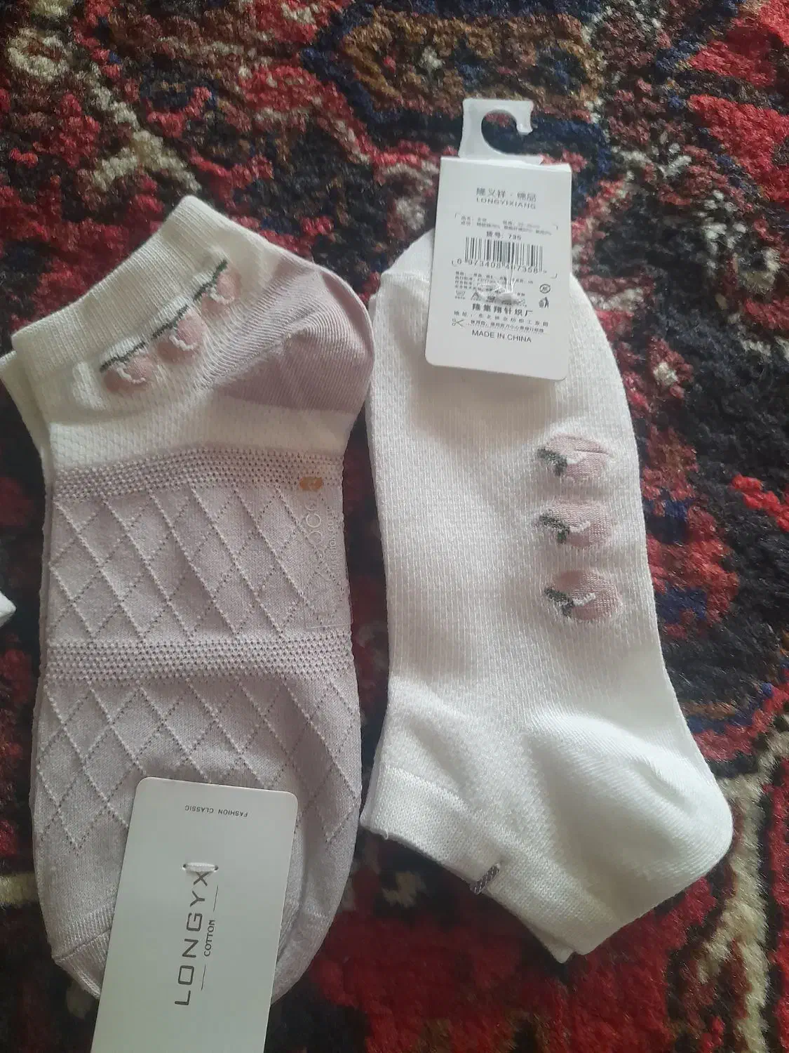 پنج جفت جوراب فانتزی|لباس|تبریز, |دیوار