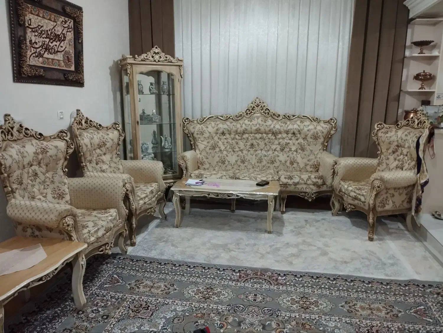 مبل استیل ۹ نفره|مبلمان خانگی و میز عسلی|قزوین, |دیوار