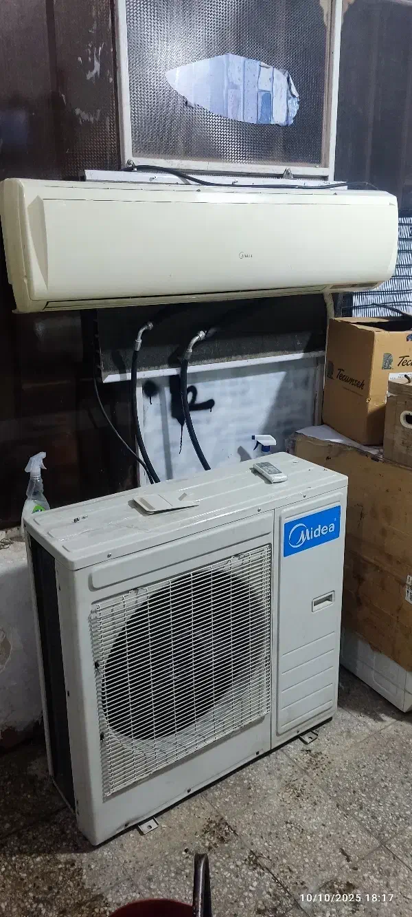 فروش ۲عدد کولر اسپلیت۳۰هزار|کولر گازی و فن‌کوئل|اهواز, سلطانمنش|دیوار