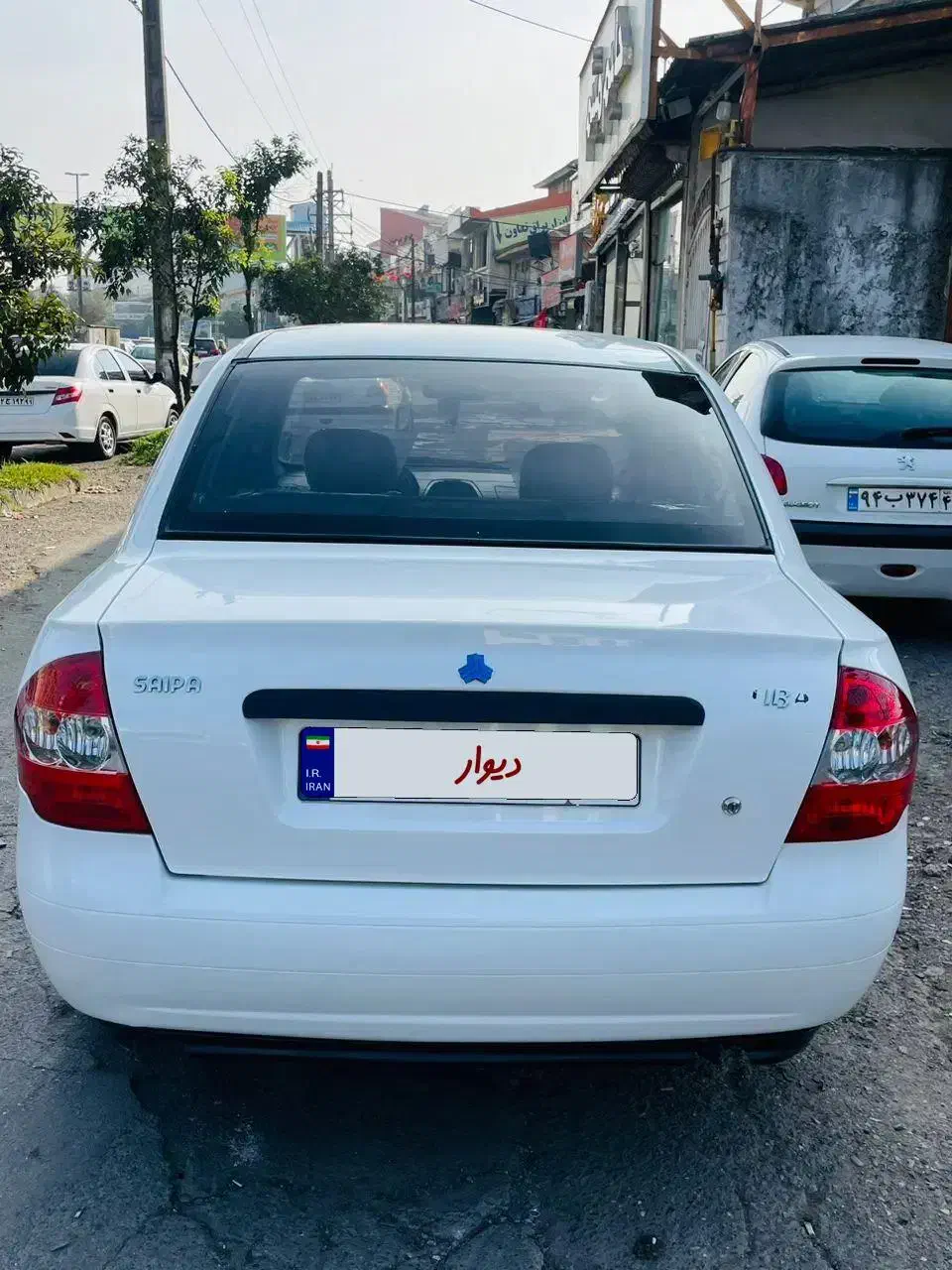 تیبا صندوقدار مدل 96|خودرو سواری و وانت|رشت, حمیدیان|دیوار