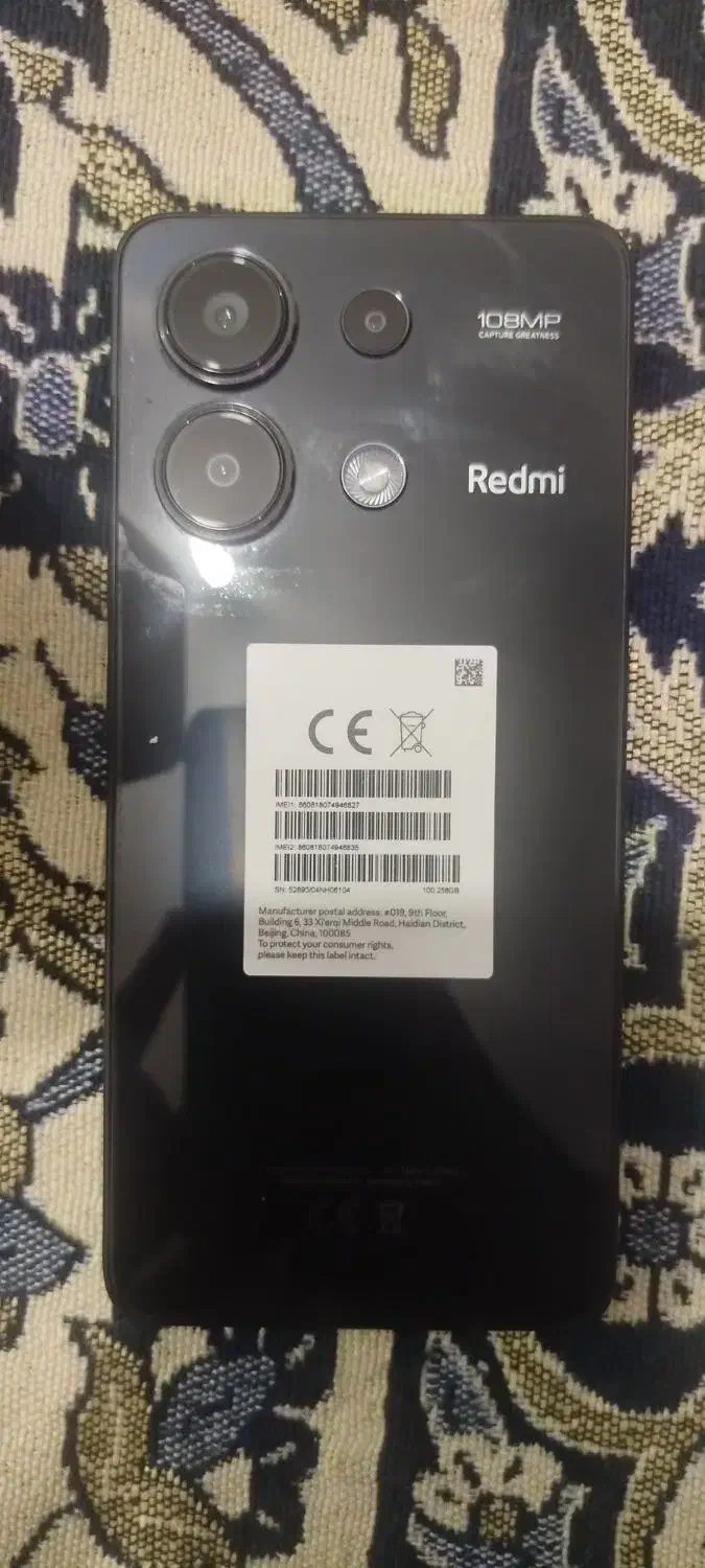 نوت 13 4G مشکی|موبایل|پاکدشت, حصار امیر|دیوار