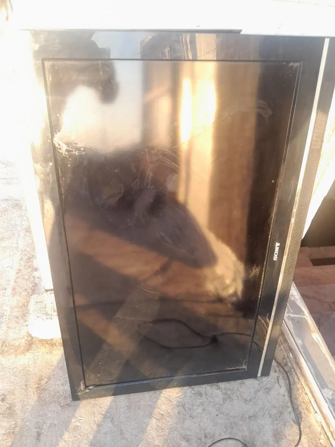 تلوزیون۴۰ اینج سونی ال ای دی شکسته|تلویزیون و پروژکتور|مشکین‌دشت, |دیوار