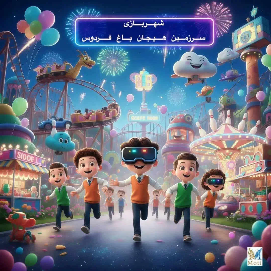 شهربازی سرزمین هیجان باغ فردوس ناژوان|کنسول، بازی ویدئویی و آنلاین|اصفهان, بوستان ناژوان|دیوار