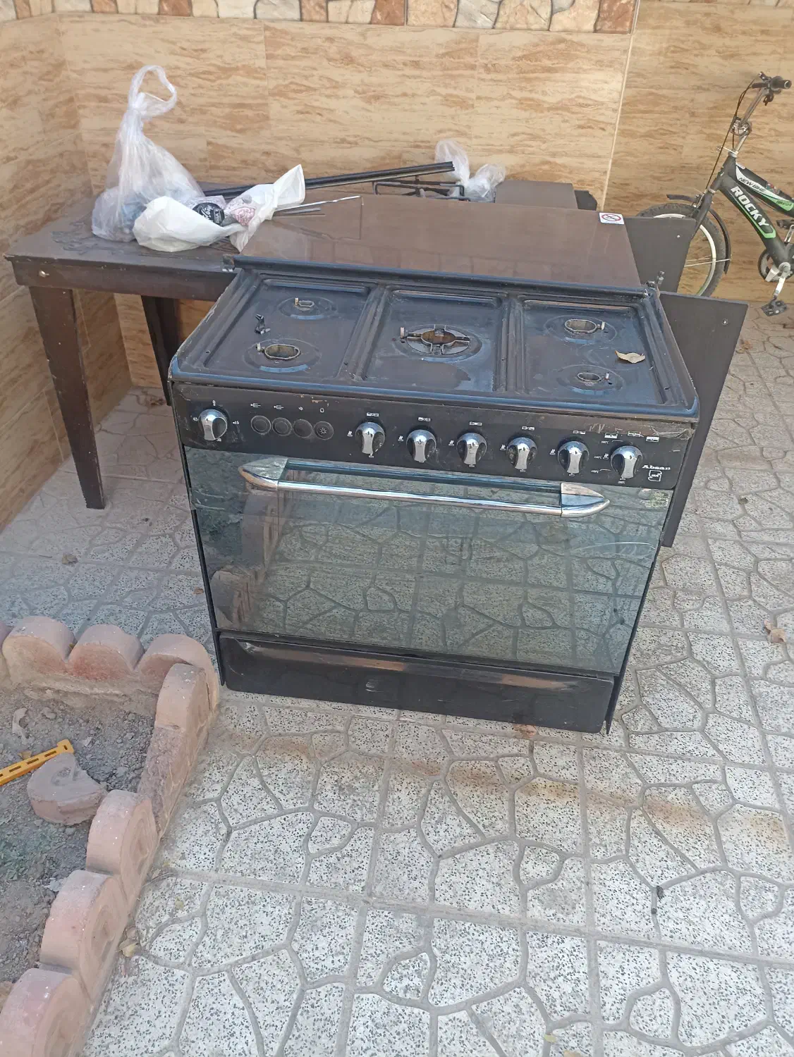 گاز فر دار -درایور-جاکفشی|اجاق گاز و لوازم برقی پخت‌وپز|شاهین‌شهر, عطار|دیوار