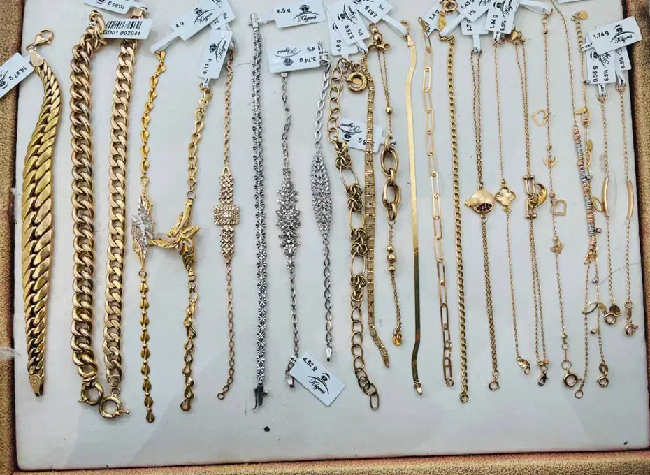 دستبند طلا، بنگل و انگشتر اقتصادی٪ پایین|جواهرات|مشهد, طلاب|دیوار