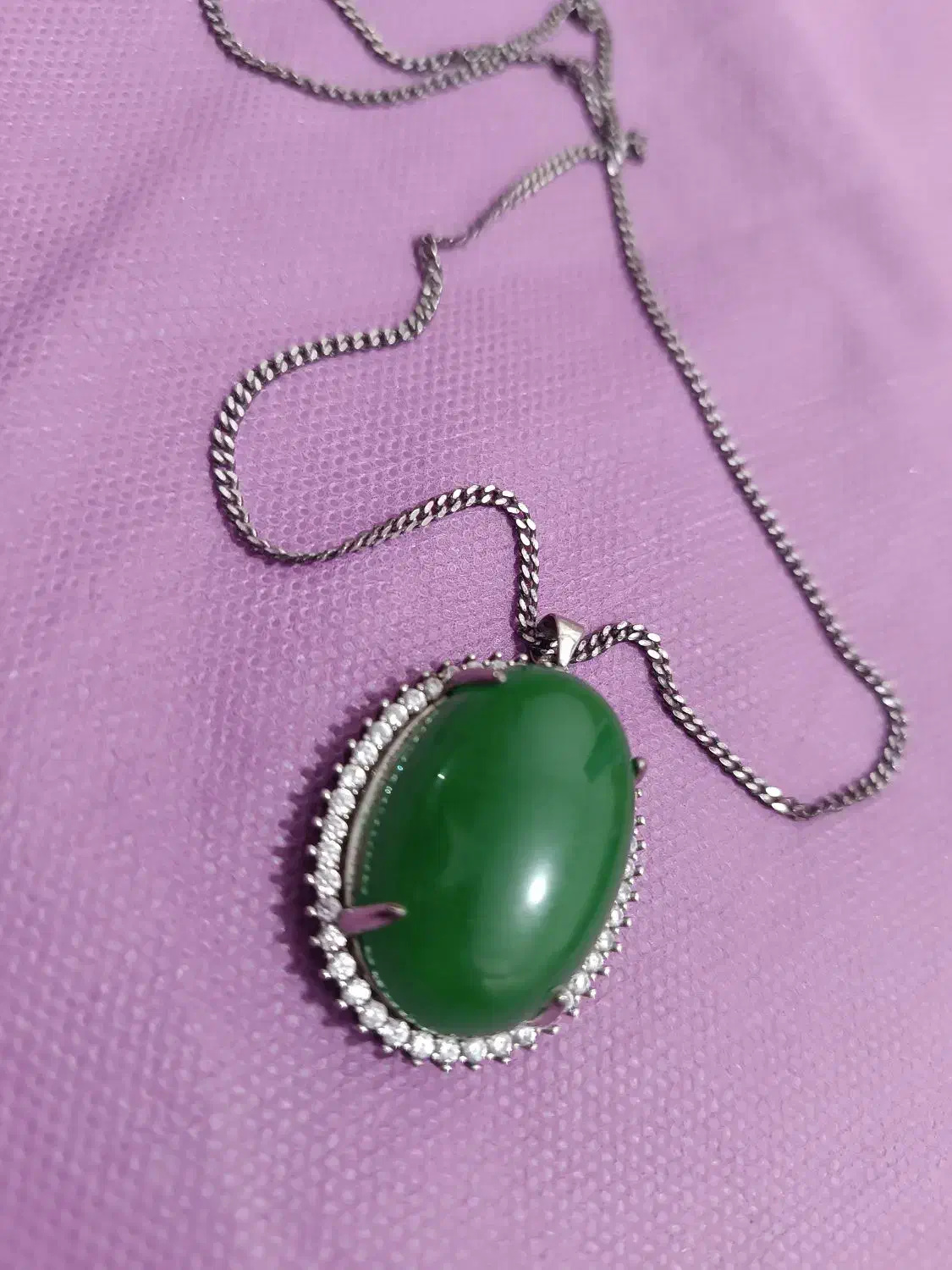 مدال نقره عقیق سبز|جواهرات|نیشابور, پنجراه|دیوار