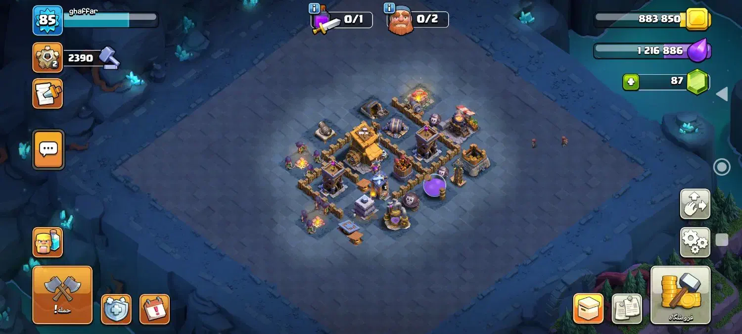 اکانت کلش تان ۱۰|کنسول، بازی ویدئویی و آنلاین|اصفهان, شهرک امام زمان|دیوار