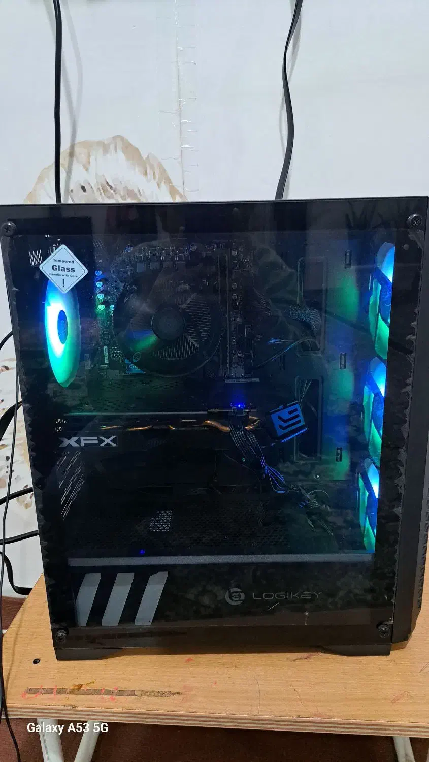 کیس گیمینگ|رایانه رومیزی|آق قلا, |دیوار