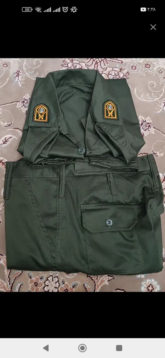 کاپشن و پیراهن شلوار سربازی|لباس|جلگه ماژان, |دیوار