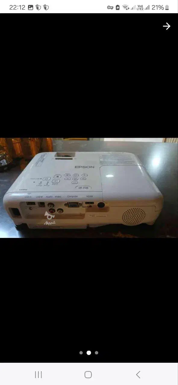 ویدئو پروژکتور اپسون|تلویزیون و پروژکتور|کرج, گوهردشت|دیوار