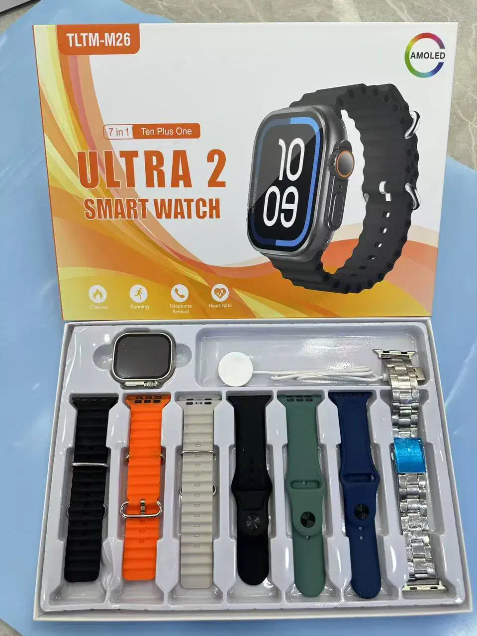 پک ساعت هوشمند با ۷ عدد بند|لوازم جانبی موبایل و تبلت|سنندج, |دیوار