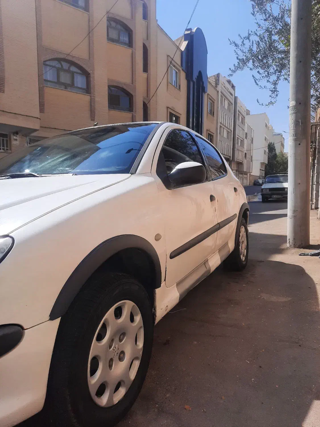 206مدل 90سفید|خودرو سواری و وانت|اصفهان, سروستان|دیوار