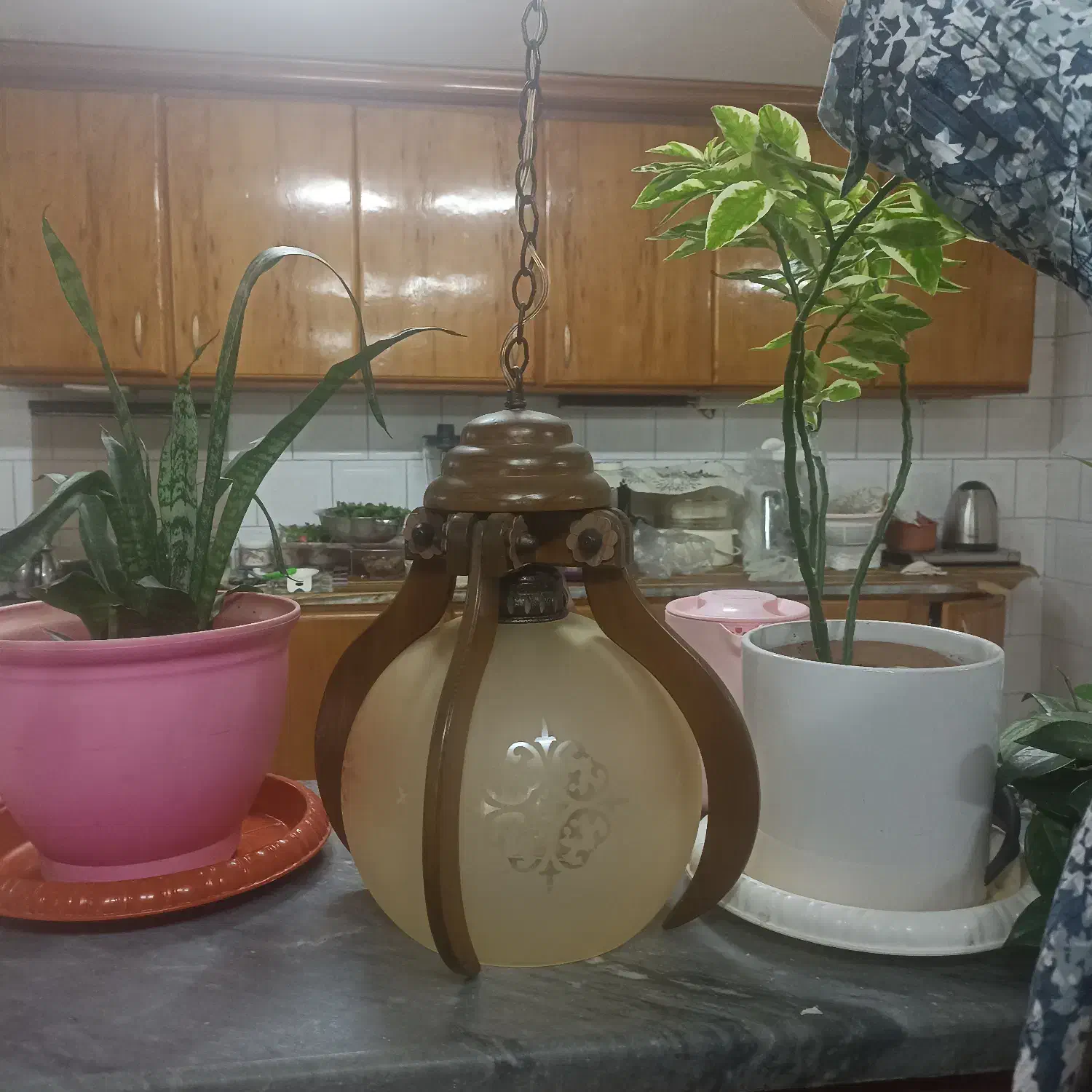 لوستر چوبی|لوستر و چراغ آویز|اردبیل, |دیوار