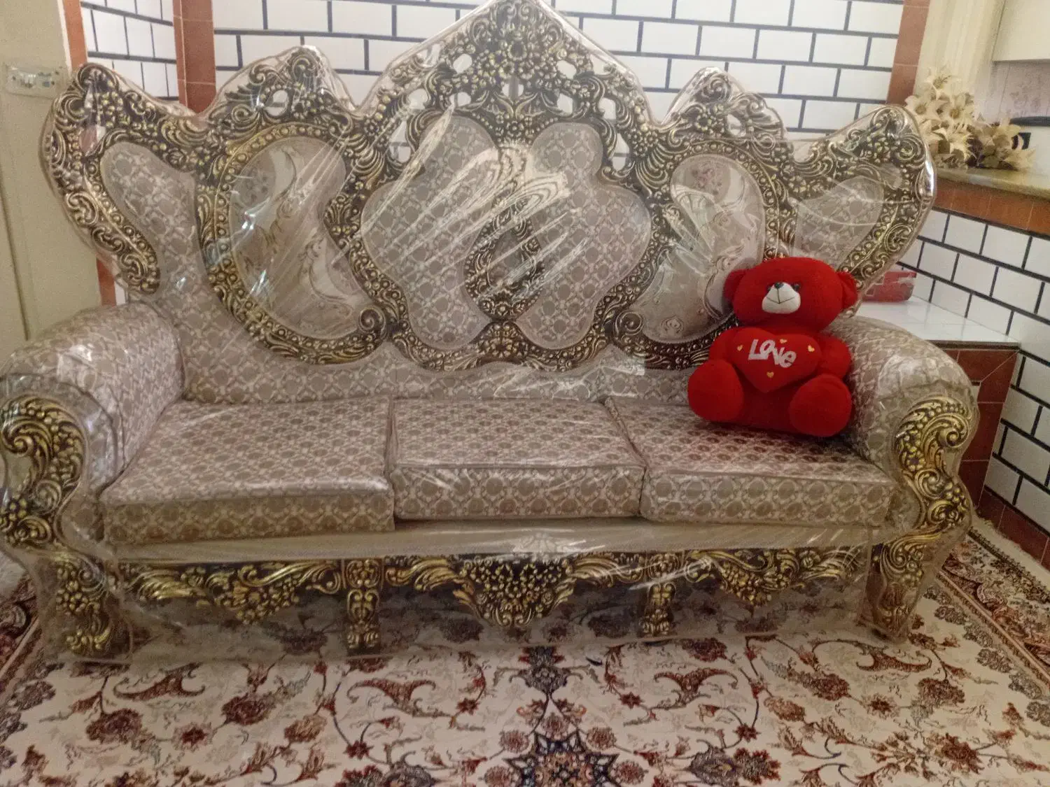 مبل سلطنتی|مبلمان خانگی و میز عسلی|خرمآباد, |دیوار