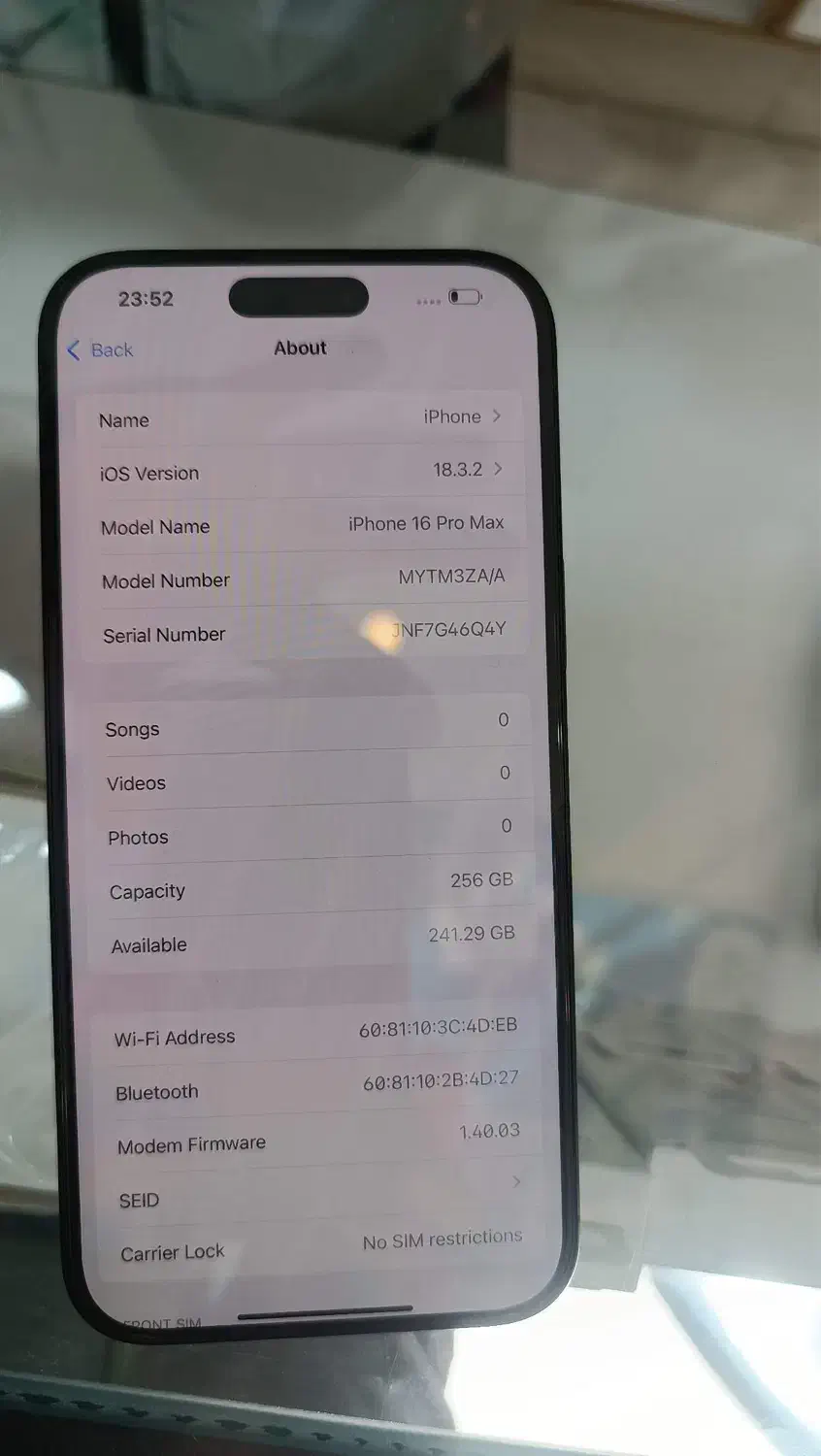 16promax/256/zaa/titanium black|موبایل|کرج, برغان|دیوار