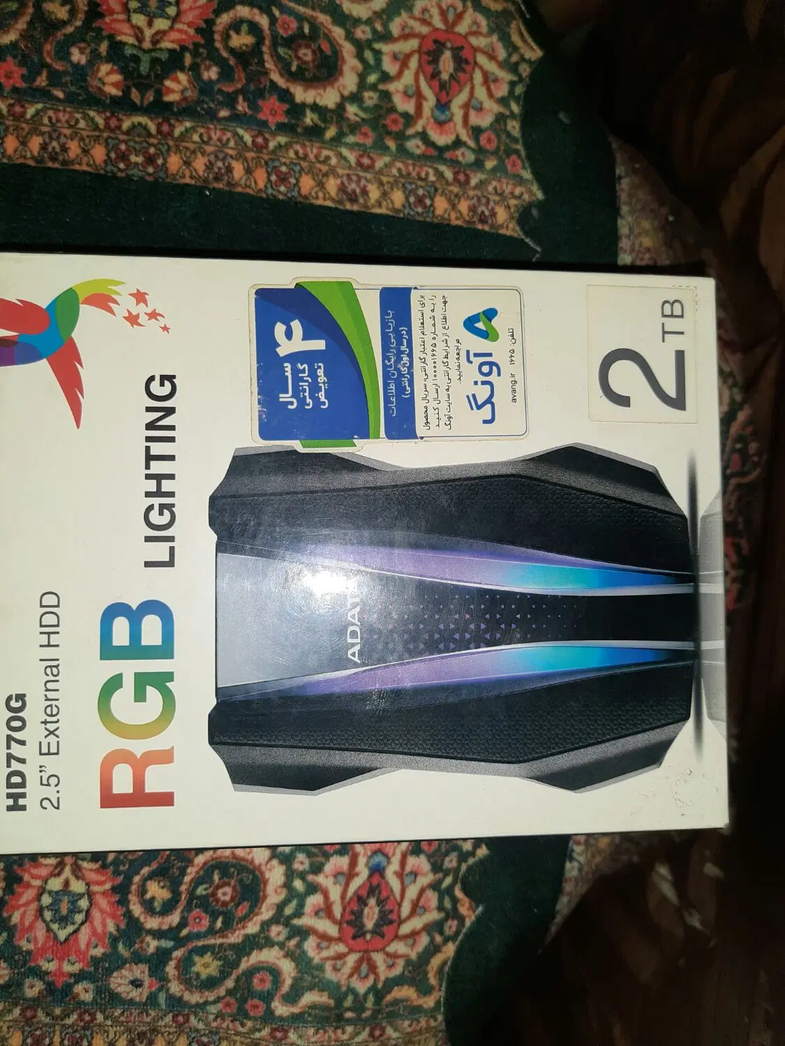 Adata lightning 2tera|قطعات و لوازم جانبی رایانه|تهران, تهرانسر مرکزی|دیوار