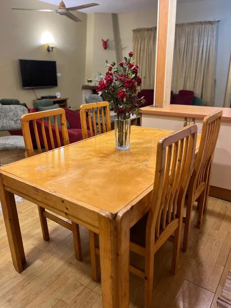 میز نهارخوری نراد|میز و صندلی غذاخوری|بابلسر, |دیوار