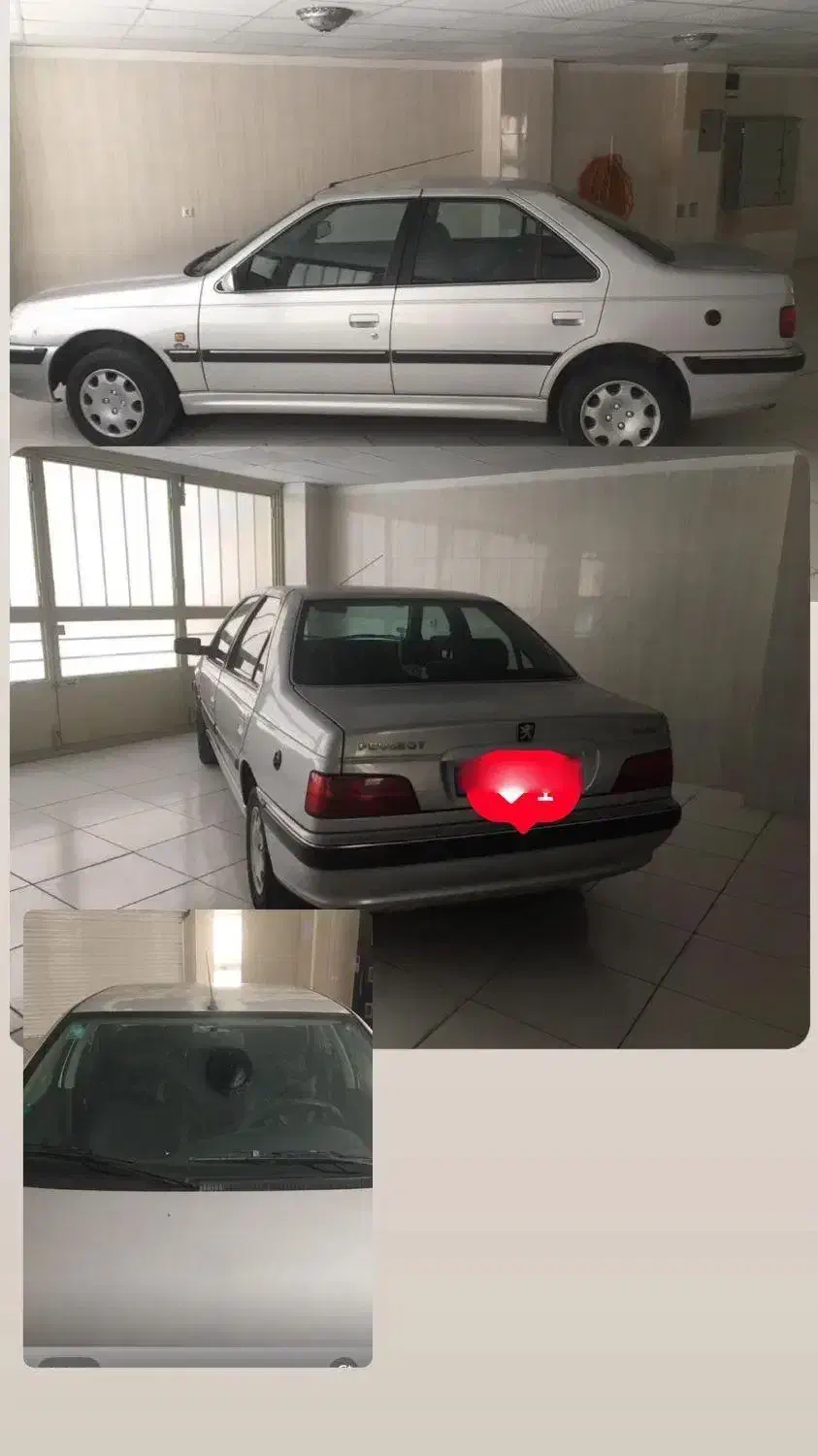 پرشیا نقره مدل ۸۹ بی رنگ ، بدون ضربه و خط و خش|خودرو سواری و وانت|پارسآباد, |دیوار