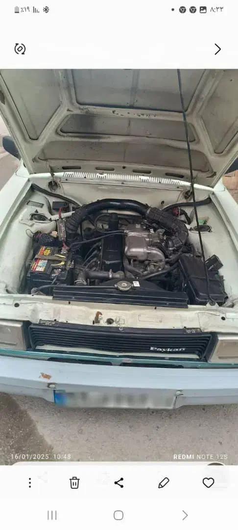 پیکان وانت مدل ۹۱ دوگانه کار خانه|خودرو سواری و وانت|سنندج, |دیوار