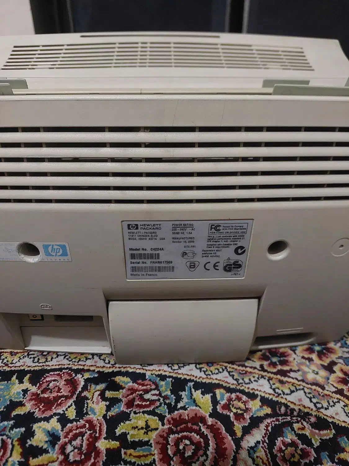 پرینتر HPمدلc4224Aلیزری|پرینتر، اسکنر، کپی، فکس|تهران, بهمن یار|دیوار