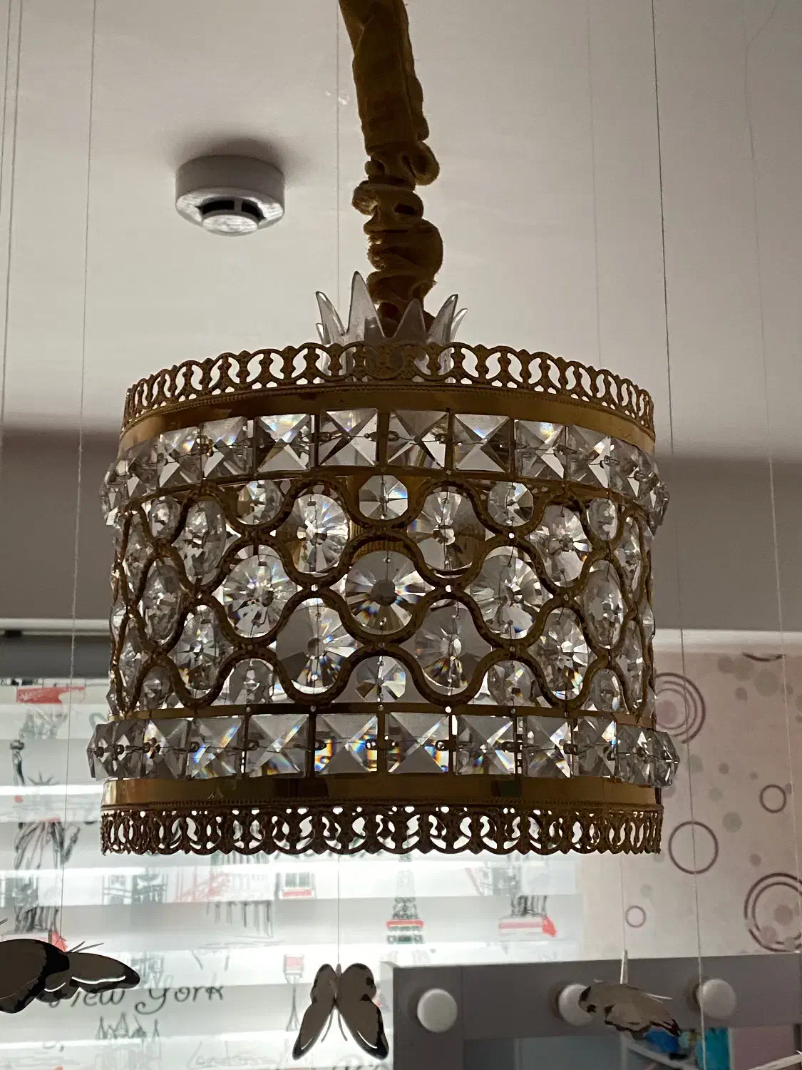 لوستر|لوستر و چراغ آویز|تبریز, |دیوار