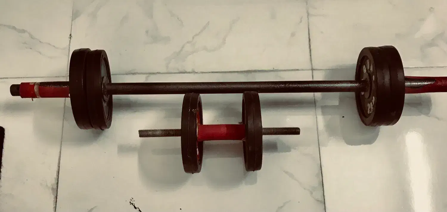 دمبل. میل.|تجهیزات ورزشی|مشهد, نوده|دیوار