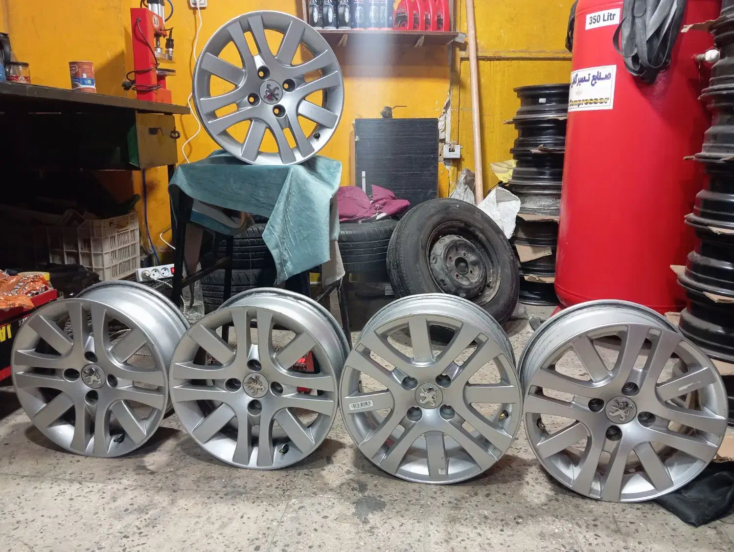 رینگ|قطعات یدکی و لوازم جانبی|رشت, حومه رشت|دیوار