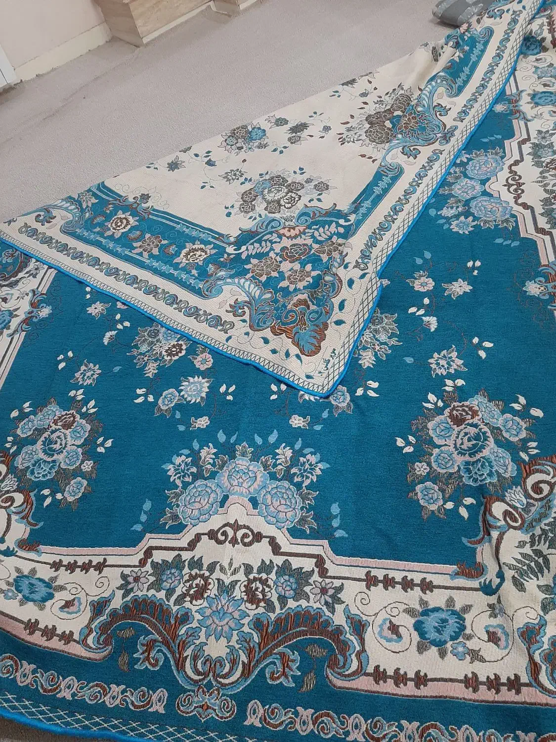 رو فرشی سوپر گلشن مخمل ابریشمی ۹ متری|روفرشی|تهران, ارامنه|دیوار