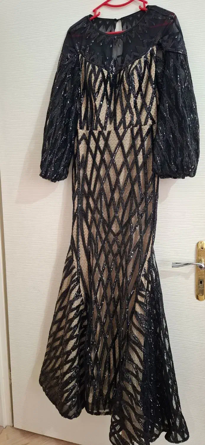 لباس مجلسی ترک بسیار شیک تن خور فوق العاده.|لباس|ماکو, |دیوار