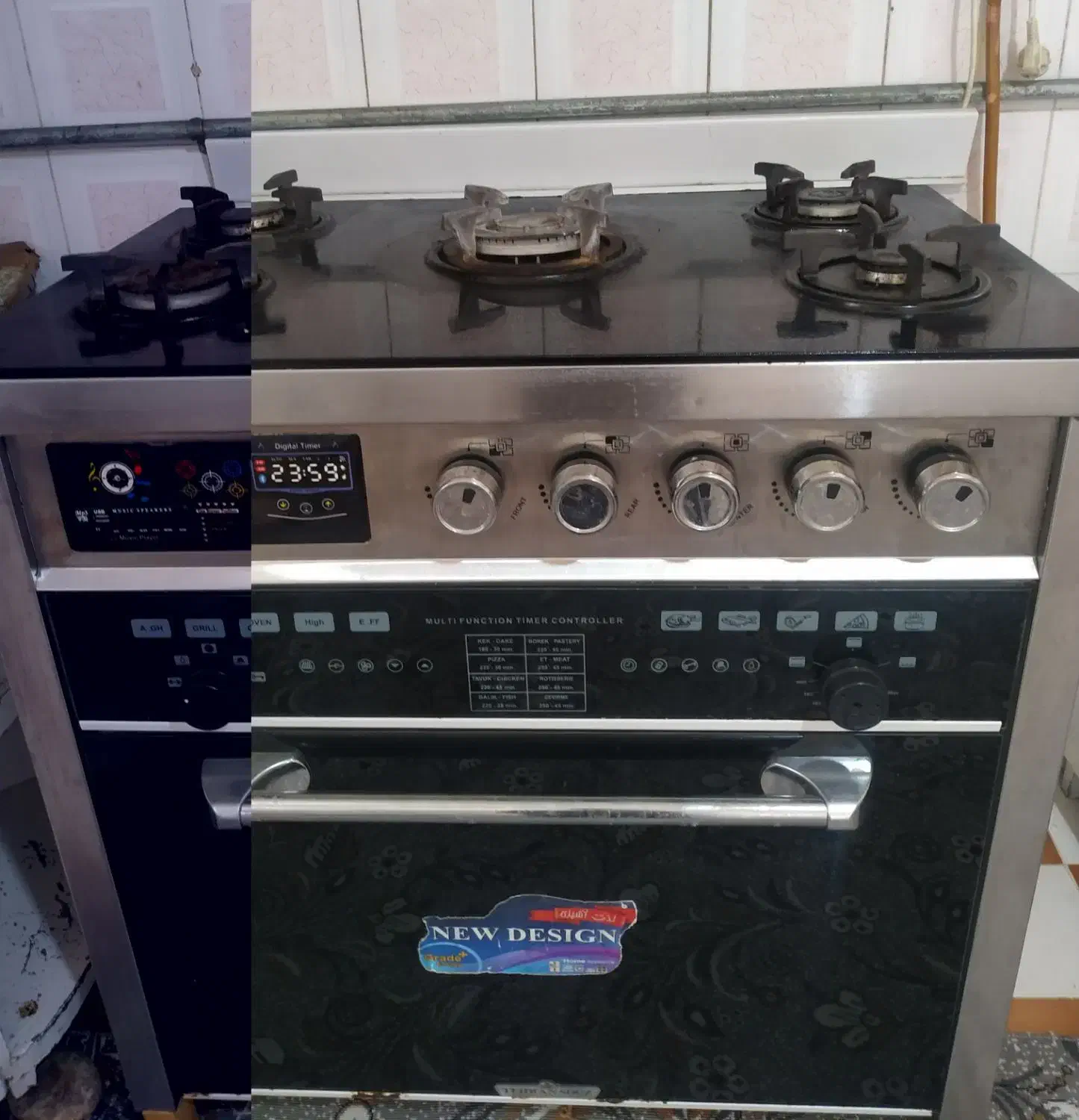 گازپنج شعله|اجاق گاز و لوازم برقی پخت‌وپز|خرم‌آباد, |دیوار