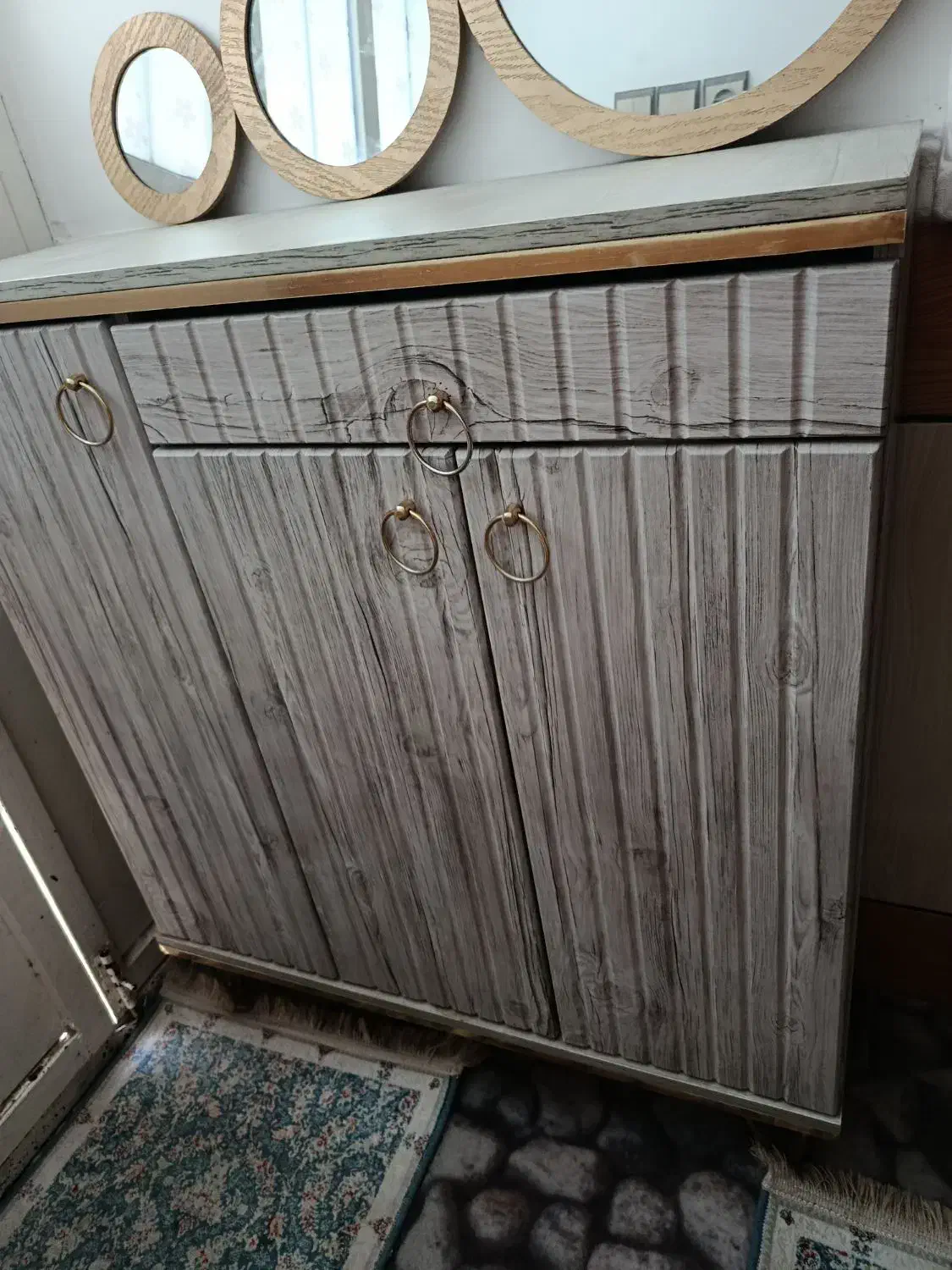 جا کفشی و زیر تی وی ست|جاکفشی، کمد، دراور|دهدشت, |دیوار