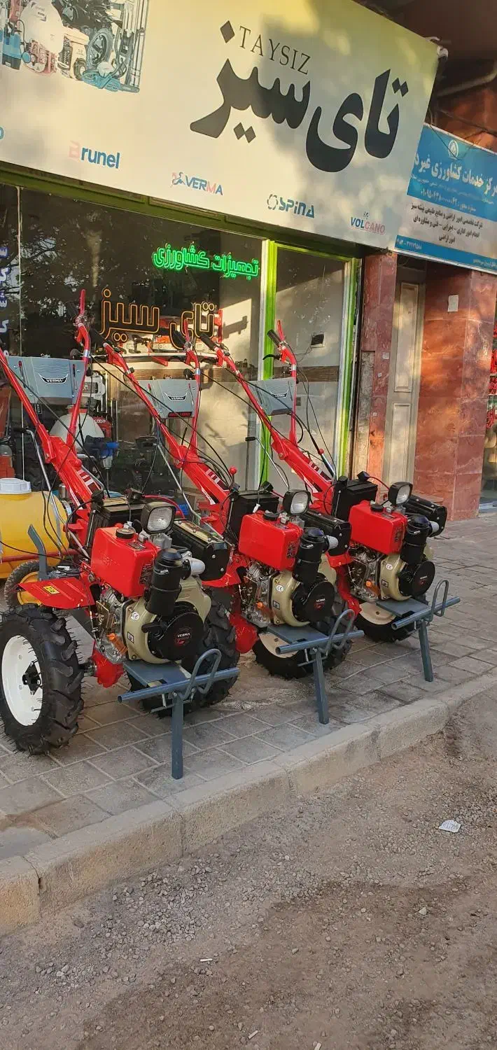 فروش ویژه کولتیواتور ۱۰ اسب ورما|ماشینآلات صنعتی|مراغه, |دیوار