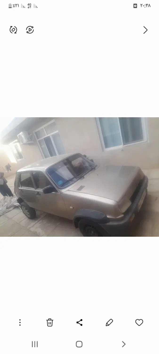 رنو پی کی مدل 83|خودرو سواری و وانت|سقز, |دیوار