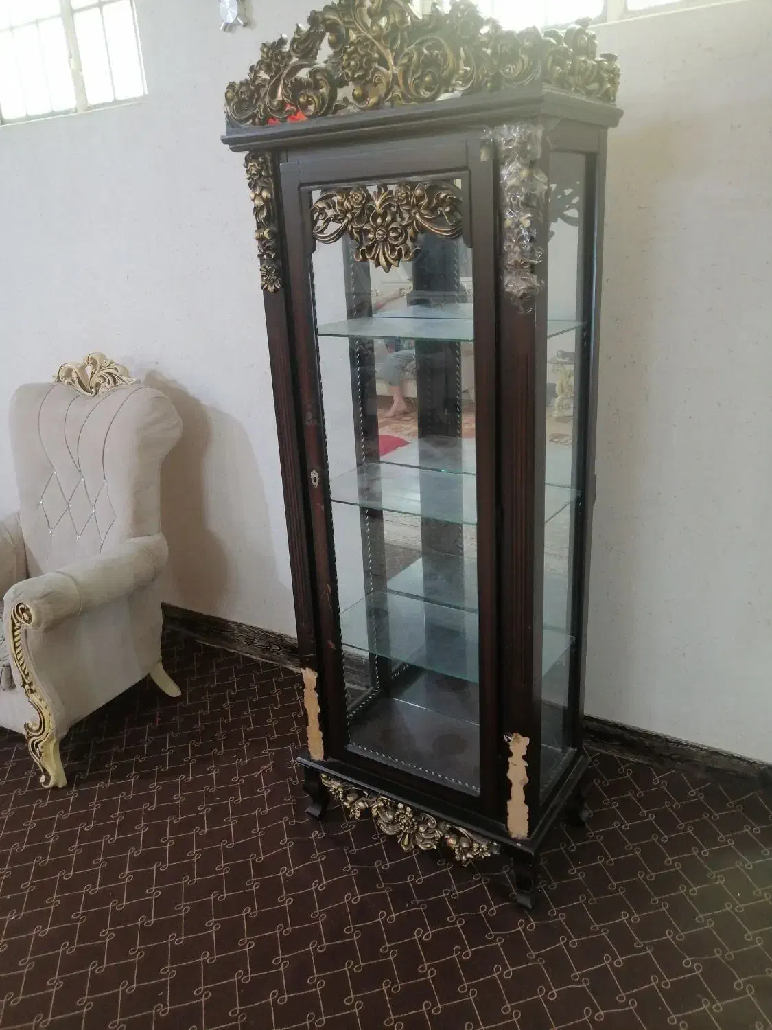 بوفه|بوفه، ویترین، کنسول|قم, فرهنگیان و شهربانی|دیوار