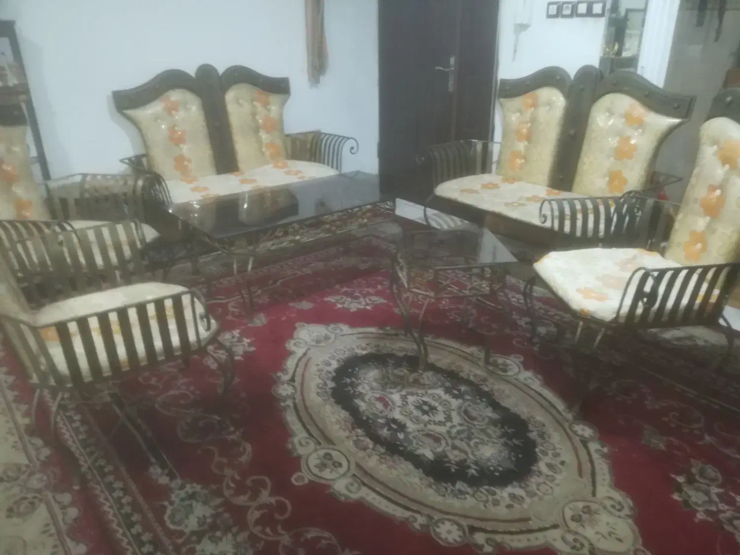 مبل سلطنتی فلزی مخصوص ویلا|مبلمان خانگی و میز عسلی|مشهد, ابوذر|دیوار