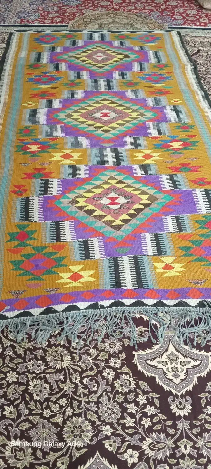گلیم دستبافت|گلیم، جاجیم، گبه|کوهدشت, |دیوار