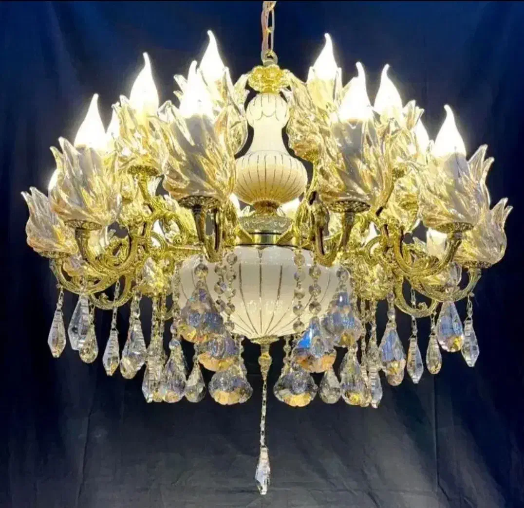 تولیدکننده لوستر برنزی شیک و بادوام/ق.یمت کارخانه|لوستر و چراغ آویز|اردبیل, |دیوار