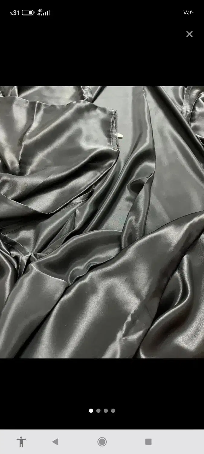 چادر ساتن عربی یا جده قد ۱۶۵و۱۷۰چندتایی نو|لباس|تبریز, |دیوار