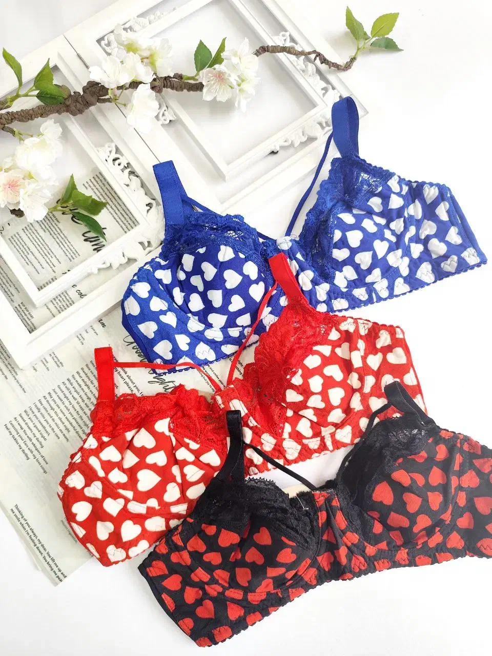 سوتین فنر دار قلبی و پروانه ای|لباس|اهواز, فاز ۲ پادادشهر|دیوار