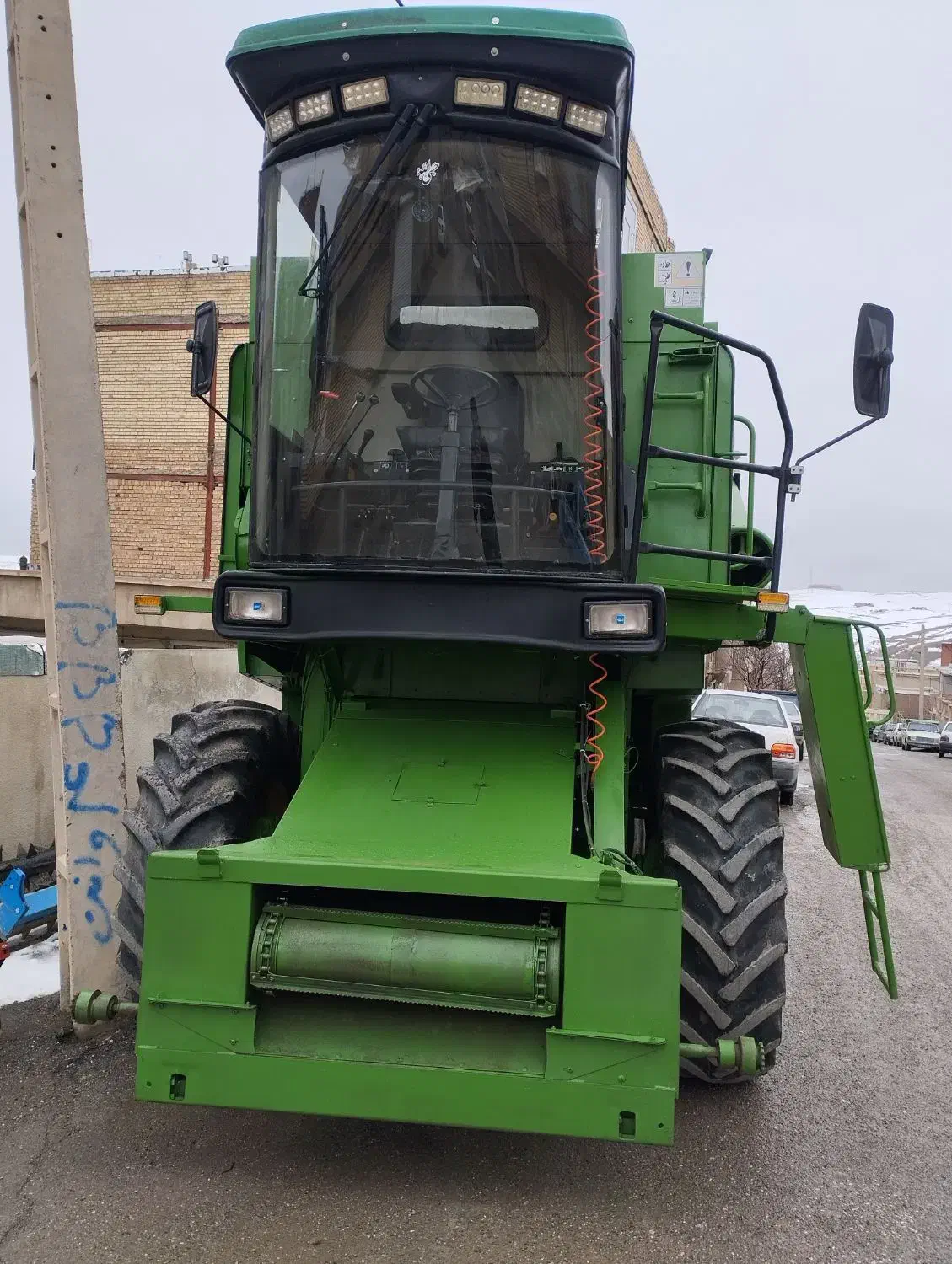 کمباین عطیقه خشک|خودرو سنگین|دیواندره, |دیوار