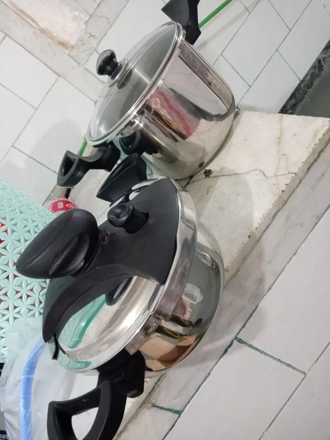 دیگ دوقلو|ظروف پختوپز|یزدان شهر, |دیوار