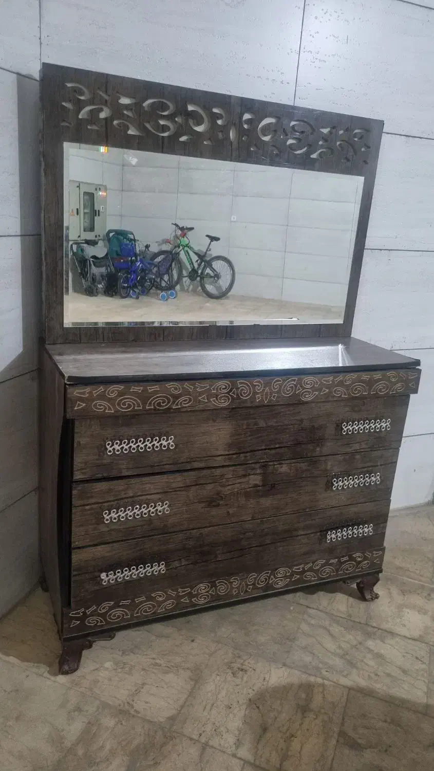 دراور آینه دار|جاکفشی، کمد، دراور|ایذه, |دیوار