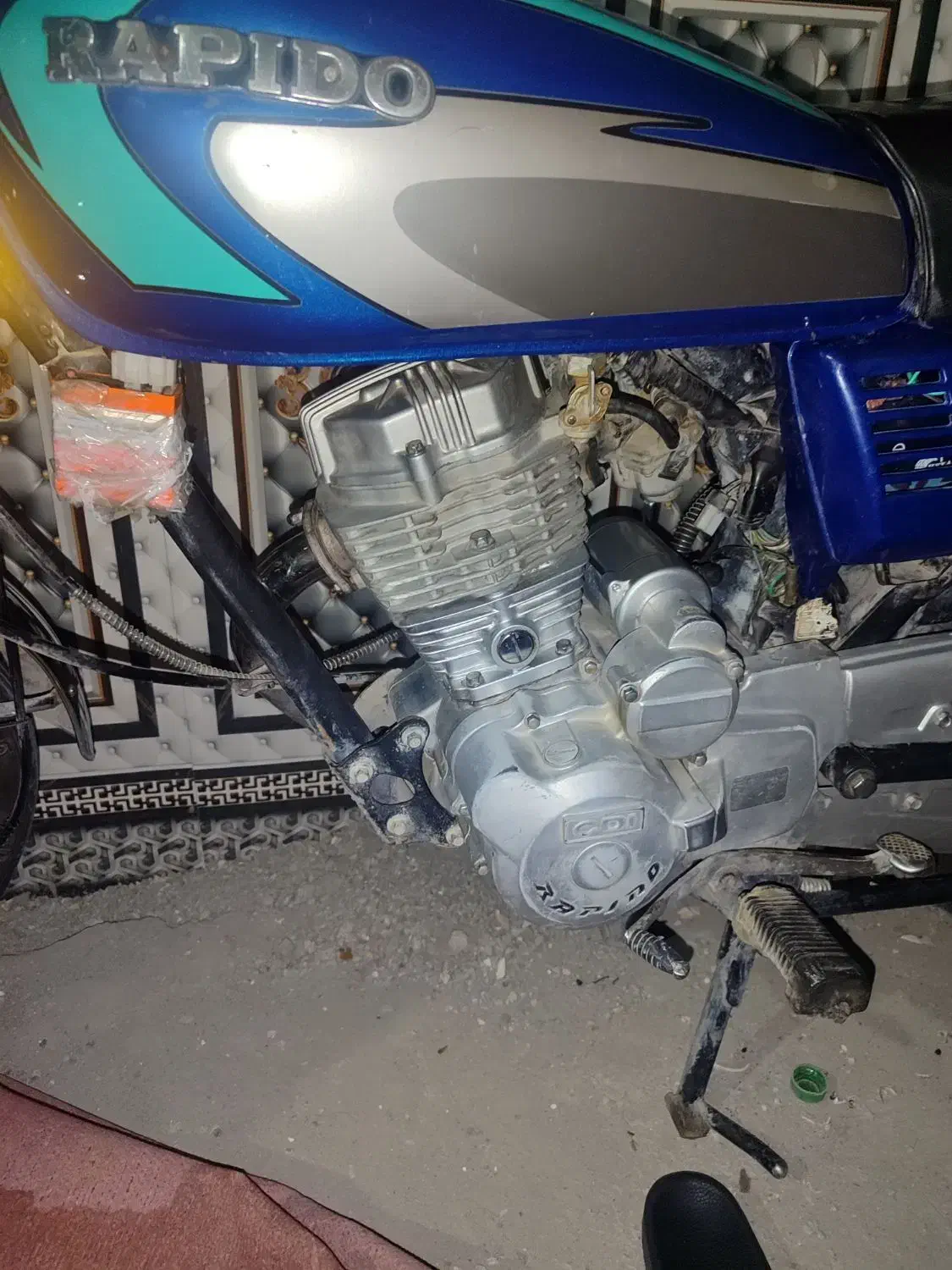 موتورسیکلت راپیدو 1396 (تقویت شده ۱۶۰ سیسی)|موتورسیکلت|مهران (هرمزگان), |دیوار