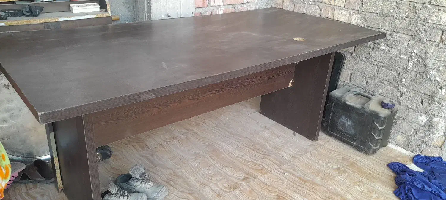 میز رایانه طول ۱۸۵ در ۱۲۰|میز تحریر و کامپیوتر|زرند, |دیوار