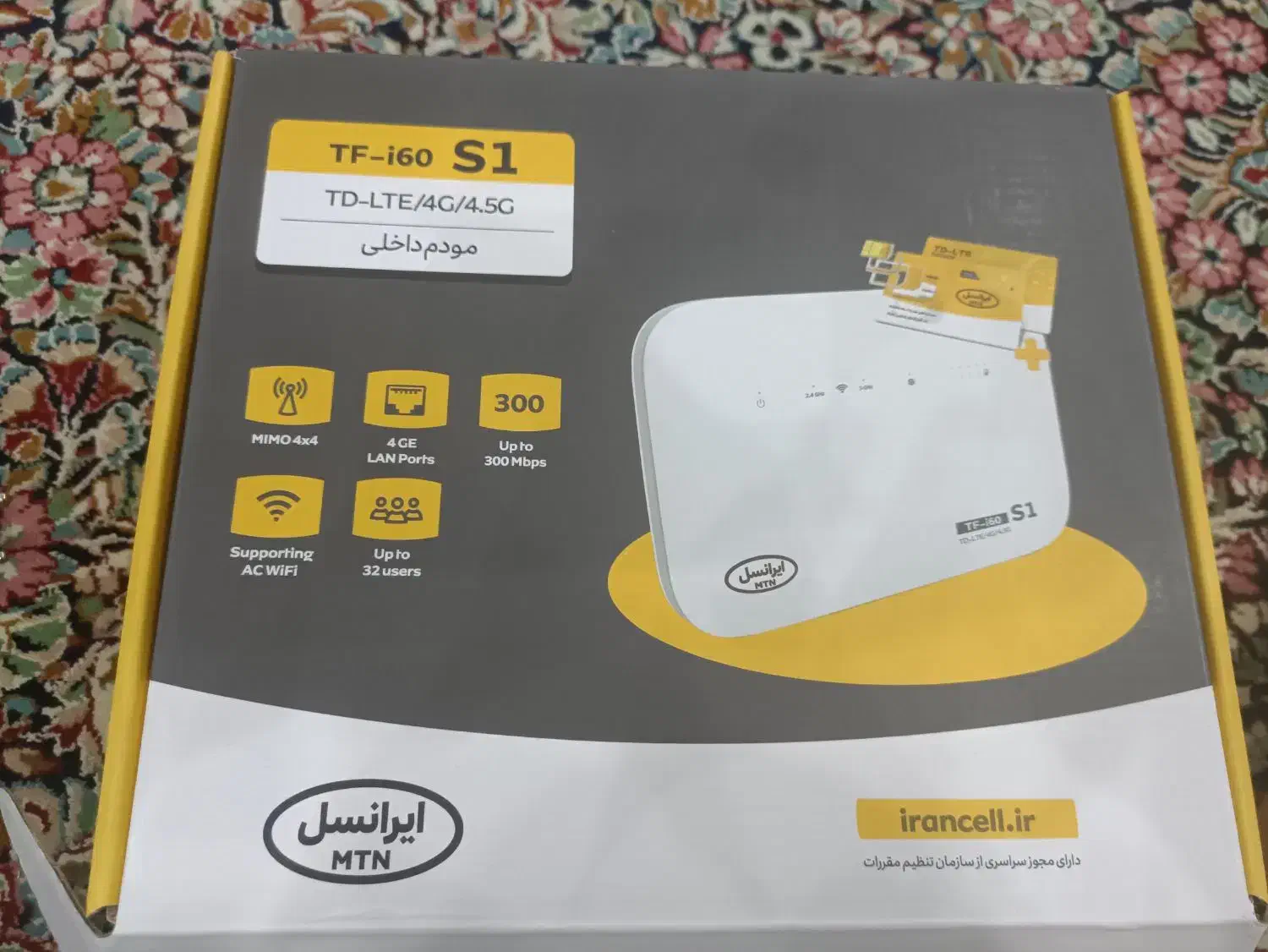 مودم سیمکارتی TF-i60 S1 TD-LTE|مودم و تجهیزات شبکه|کرمان, |دیوار