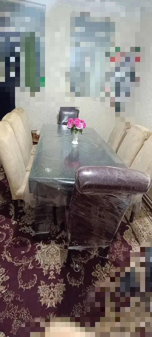 میز ناهار خوری۸نفره|میز و صندلی غذاخوری|چهارباغ, |دیوار